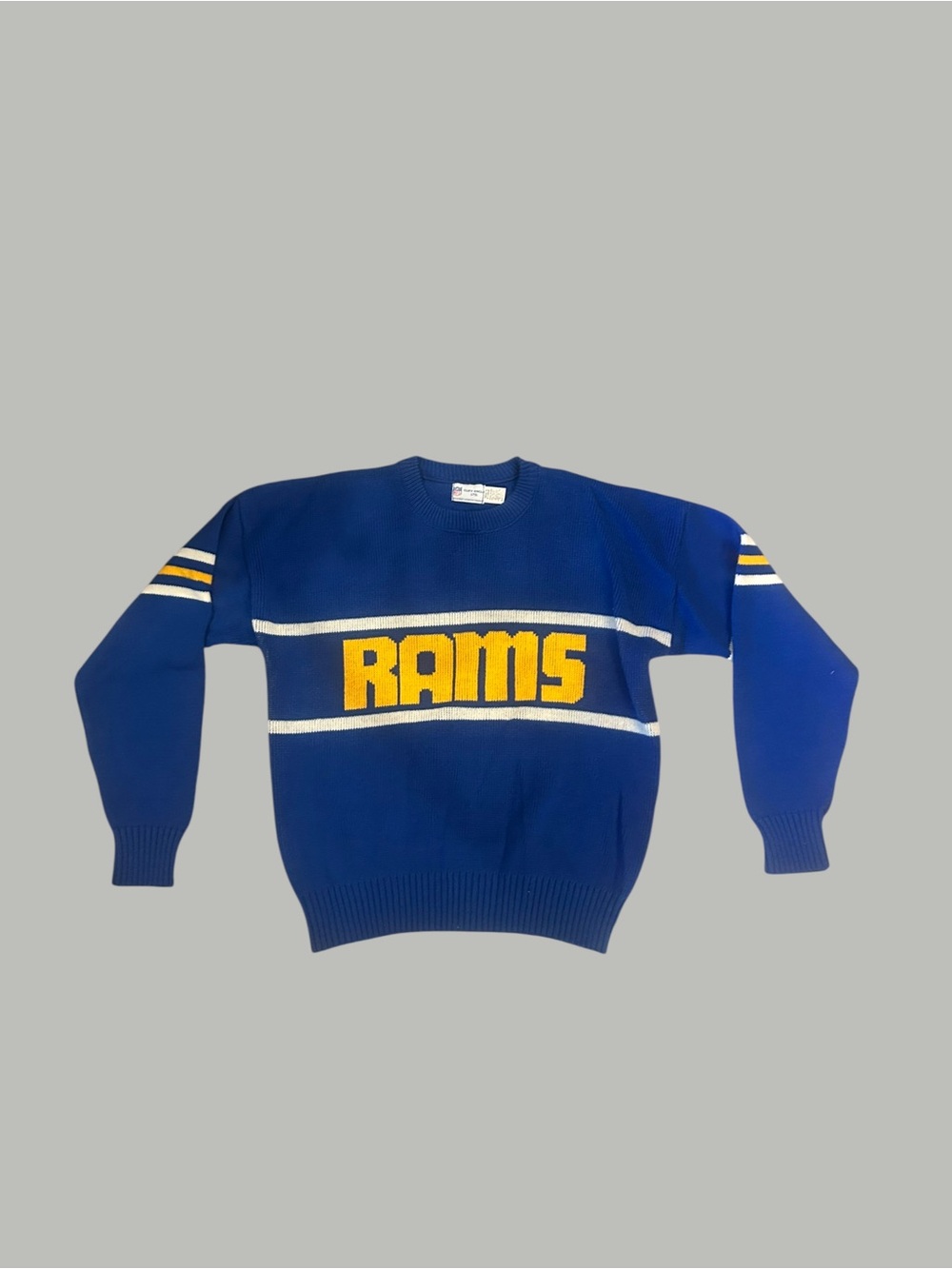 Vintage 80s Rams Blue Crewneck Sweater